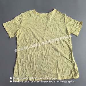 Paños de Limpieza de Algodón 100% de Color Claro, Paños de Limpieza Industriales de Algodón Calico para Limpieza Industrial - Product Image 3