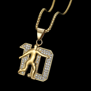 Luxury 925 Sterling <b>Silver</b> Moissanite Iced Out Hip Hop Diamond Pendant for Men Women Rapper Style Bling Fashion Jewelry Necklace - Product Image 2
