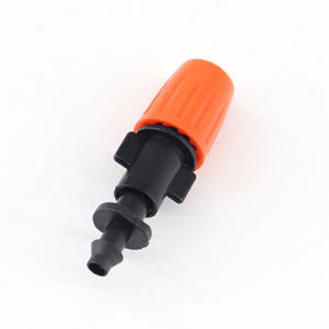 Micro-asperseur 1/4 pouce, tête de pulvérisation orange, pulvérisateur à brume capillaire 47 mm, accessoire pour système d'irrigation goutte à goutte de jardin - Product Image 4