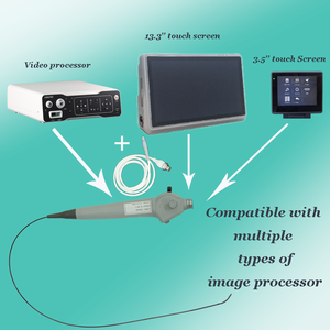 Broncoscópio Vídeo Flexível Ent do Broncoscópio Humano Não-fibra Óptica Médico de 2.0mm/2.8mm/4.5mm/5.8mm/4.5mm/5.8mm Flexível - Product Image 6