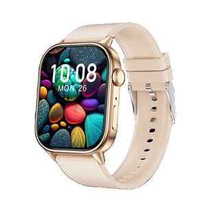Montre connectée QX17 2.01" 420mAH avec boussole, moniteur de fréquence cardiaque, SpO2, suivi du <span class=keywords><strong>cycle</strong></span> <span class=keywords><strong>menstruel</strong></span> féminin, sports de plein air, étanche IP68 - Product Image 1