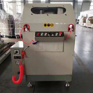 Máquina de Fabricación de Puertas y Ventanas de Aluminio Eworld, Sierra de Corte de Cabezal Único, Alta Precisión, Controlada por PLC, Compatible con UPVC, Motor de 2.2KW - Product Image 2