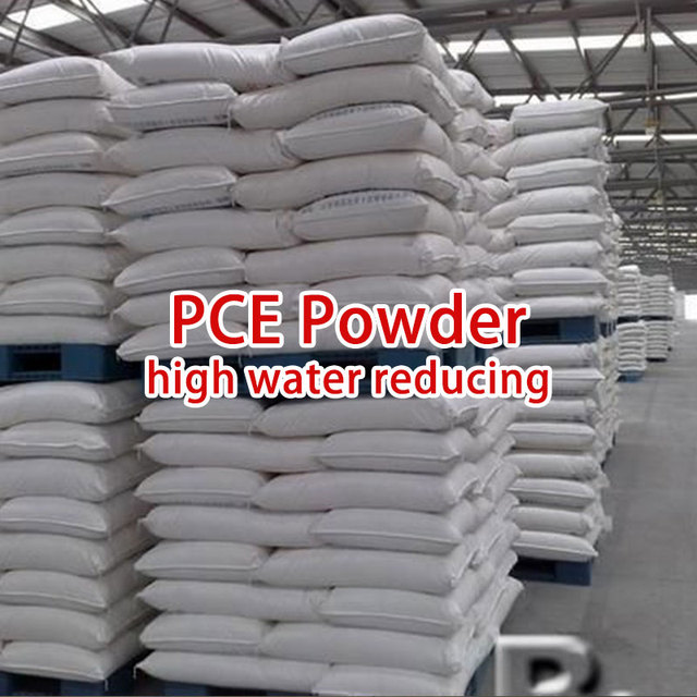 PCE Water Reducer Powder Concrete Admixtures Polycarboxylate Ether Superplasticizer Powder Pumped Pumping Concrete