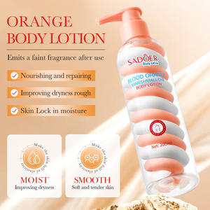 Lotion corporelle à la guimauve 200 ml, <span class=keywords><strong>avocat</strong></span>/orange sanguine/nicotinamide, crème hydratante blanchissante pour le soin de la peau, apaise la peau sèche et squameuse - Product Image 3