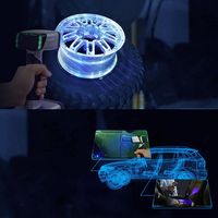 SHINING3D - Escáner Láser 3D Portátil Einscan HX Nuevo y Rápido con 1 Año de Garantía para Diseño de Ingeniería Inversa