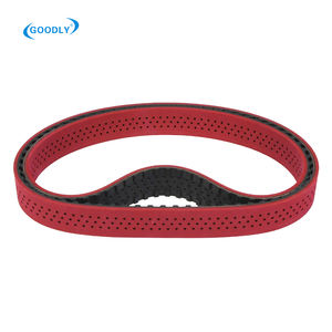 OEM可定制330H耐磨橡胶带环形红色涂层印刷车间硫化传动带 - Product Image 6