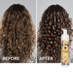 RIZO'S Private Label Ingredientes naturales seguros Espuma para peinar el cabello Sujeción de larga duración Peluca <span class=keywords><strong>Mousse</strong></span> Adecuado para todo tipo de cabello - Product Image 6