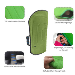 Manga de entrenamiento de mordedura de perro resistente al desgarro para perros GSD <span class=keywords><strong>Malinois</strong></span>, equipo de protección contra mordeduras con mango masticadores agresivos - Product Image 5