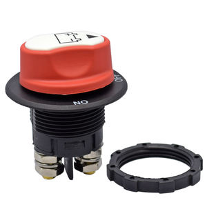 Interrupteurs d'isolement <span class=keywords><strong>de</strong></span> batterie 50A 2P SPST Off-ON pour voitures <span class=keywords><strong>de</strong></span> <span class=keywords><strong>course</strong></span>, rallyes, motos, bateaux, montage sur panneau - Product Image 4