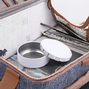 25ml Cổ Phiếu mini Kim Loại tinplate hộp thiếc 55*18 bấm vào Clack cho Pill bạc hà kẹo mỹ phẩm bao bì lon nhỏ - Product Image 2