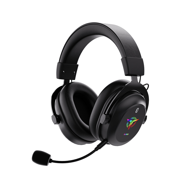 G4000 2.4G China Manufacturer OEM ODM Gaming Headset Custom Logo Packaging RGB Wireless Esports Game Headphones Bulk Wholesale