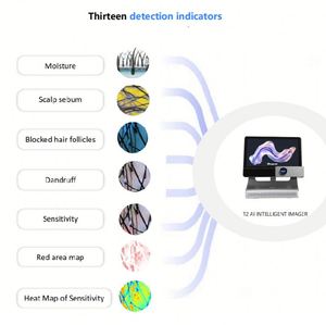 2026 Scalp Analyzer Hair Test Follicles Scalp Anti-inflammatory <b>Scanner</b> Scalp Analysis 3 Probes Hair Test Salon - Product Image 3