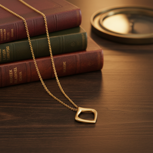 Colliers raffinés plaqués or de Perse, bijoux étanches et inaltérables - Product Image 2