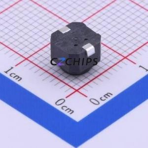 1TS009B-2200-4300-CT Tactile Switch SMD,6x6mm Switch Single Pole Single Throw Round Button 2.2N Vertical Mount - Product Image 2