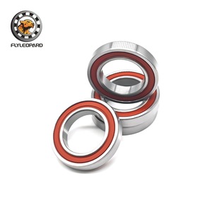 Rodamiento de Bolas de Ranura Profunda Flyleopard 24397 2RS 24x39x7mm de Acero con Sello de Goma Roja, Métrico, de Una Hilera - Product Image 4