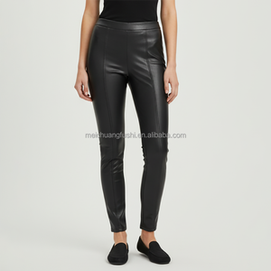 Leggings <span class=keywords><strong>in</strong></span> Pelle Personalizzati a <span class=keywords><strong>Vita</strong></span> Alta per Donne, <span class=keywords><strong>Pantaloni</strong></span> Aderenti da Donna - Product Image 1