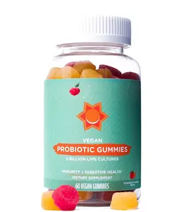 자신의 브랜드 맞춤형 소화 지원 씹을 Probiotic 보충제 질 Probiotic Gummies 남성과 성인