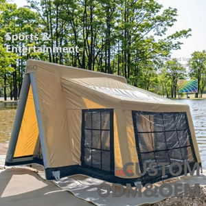 Không thấm nước ngoài trời Vải lều không khí <span class=keywords><strong>Inflatable</strong></span> cắm trại lều với oxford và vải PVC - Product Image 1