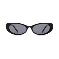 Lunettes de soleil unisexes rétro œil de chat en acétate, polarisées, vintage, TAC polarisées UV400, style classique, modèle tendance en promotion
