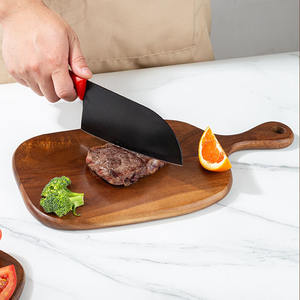 Planche à découper et plateau en bois pour pizza, steak, fruits, pain, présentation - Utilisation en cuisine - Product Image 5