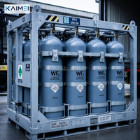 Fabricante Verificado de Hexafluoruro de Tungsteno WF6 con Pureza 5N para Deposición de Semiconductores, Gas Especial DOT