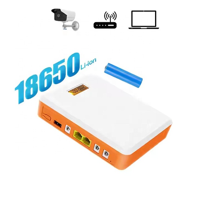 Mini DC 12V UPS Backup Power Supply WiFi Router CCTV Camera-25W Output 10050mAh LiFePO4 Lithium Battery Powerbank 1-Year