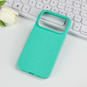 เคส iPhone 17 ย่อยสลายได้ เป็นมิตรกับสิ่งแวดล้อม ทำจากฟางข้าว สำหรับ iPhone 17 16 15 14 Pro Max - Product Image 2
