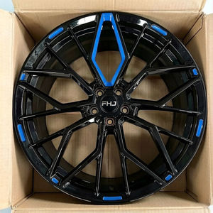 Rines Forjados Personalizados FHJ, Rines de Aleación de Aluminio Forjado, Diseño Cóncavo Profundo, de 17-23 Pulgadas, 5x114.3 para Audi, <span class=keywords><strong>Tesla</strong></span> y BMW - Product Image 1