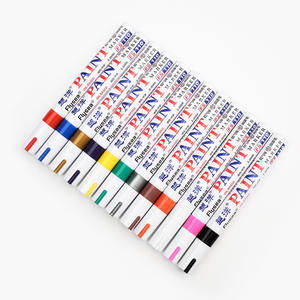 <span class=keywords><strong>Stylo</strong></span> de <span class=keywords><strong>peinture</strong></span> permanent à faible odeur pour pneus, meubles, carreaux, à base d'huile, ensemble de 12 couleurs - Product Image 4