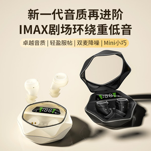 Mini auriculares inalámbricos Bluetooth, diseño intrauditivo ultrapequeño, graves potentes, batería de larga duración, cancelación de ruido invisible, unisex - Product Image 3