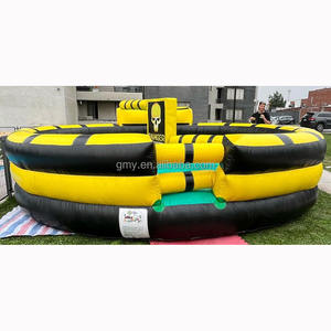 Venta caliente 6 jugadores Wipeout Sweeper inflable Meltdown juego deportivo salto carrera de obstáculos máquina giratoria para <span class=keywords><strong>alquiler</strong></span> de fiesta de niños - Product Image 6