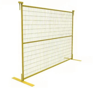 Pannello di recinzione temporanea zincata a caldo tipo <span class=keywords><strong>Canada</strong></span> 6x10, rimovibile, ecologica, impermeabile, barriera per folla, rete metallica per - Product Image 3