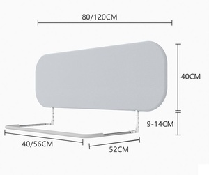 Binario del <span class=keywords><strong>letto</strong></span> senza installazione per bambini Anti-caduta Guardrail portatile pieghevole <span class=keywords><strong>da</strong></span> <span class=keywords><strong>viaggio</strong></span> bambino <span class=keywords><strong>barriera</strong></span> di sicurezza in poliestere 65cm - Product Image 6