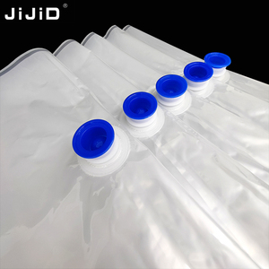 Sacs aseptiques transparents BIB (Bag in Box) 10L 20L <span class=keywords><strong>NY</strong></span>/PE+PE Épaisseur 100-150 microns Valve bleue 1 pouce pour boissons, jus, vin - Product Image 1