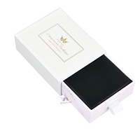 Boîte cadeau de luxe rigide personnalisée Crown Win avec insert en mousse EVA pour emballage de boucles d'oreilles et de colliers
