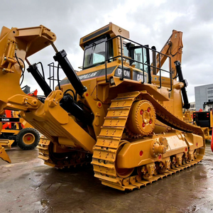 รถดันดินตีนตะขาบ Caterpillar D10N มือสองจากญี่ปุ่น พร้อมเครื่องยนต์ CAT3412 รถดันดินขนาดใหญ่ พร้อมริปเปอร์ สำหรับงานก่อสร้างและปรับระดับพื้นดิน - Product Image 1