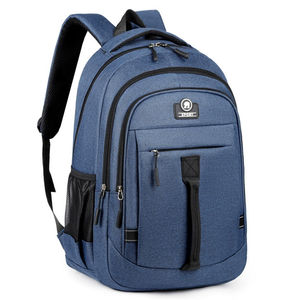 Sacs à dos d'étudiant décontractés pour hommes, sacs à dos de randonnée en plein air, sacs à dos noirs simples pour <span class=keywords><strong>le</strong></span> collège - Product Image 3