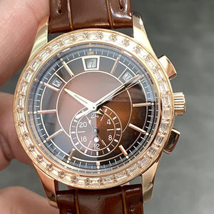 Reloj de Alta Gama para Hombre con Complicaciones, Estilo Homage, Multifuncional, para Viajes de Negocios, Esfera Sofisticada y Audaz - Product Image 1
