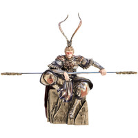 Figurine en résine de Wukong, le Bouddha victorieux, pour décoration de cave à vin, style Grand Sagesse du Retour de l'Ouest, thème Black Myth abstrait, cadeau