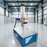 Machine de gravure et de marquage laser à fibre CNC CORAL HG-ZM-A-D30w - Programmable, haute précision 0,01 mm, prise en charge de plusieurs formats (DXF/PLT)