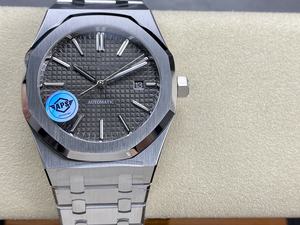 Resistente al agua 5A Calidad Mecánico Luminoso 41mm APS Fábrica V3 3120 Movimiento 15400 buzo negro Textura Reloj - Product Image 3