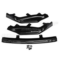 3x Spoiler de pare-chocs avant, lèvre de séparation, diffuseur, protection de carrosserie pour Lexus IS200t IS300 IS350 F-sport 2017 2018 2019 2020