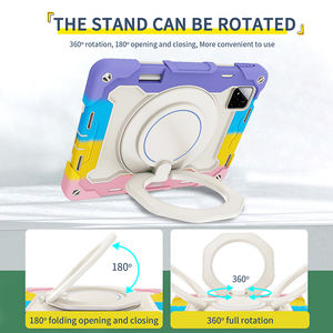 Pour <span class=keywords><strong>Xiaomi</strong></span> <span class=keywords><strong>Pad</strong></span> 7 Pro 2024 11.2 pouces couverture transparente pc couverture arrière coque intégrée bandoulière - Product Image 4