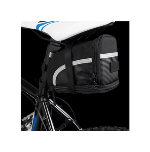 Sac de rangement en toile réfléchissante OEM, à dégagement rapide, pour faire du vélo, du cyclisme, du siège de selle, sacoche de rangement et outils de réparation - Product Image 1