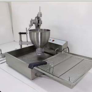 Levadura Mini Cheese Donut Freidora 3 formas Lokma Balls Pon De Ring Mochi Commercial Jam Maker - Product Image 2