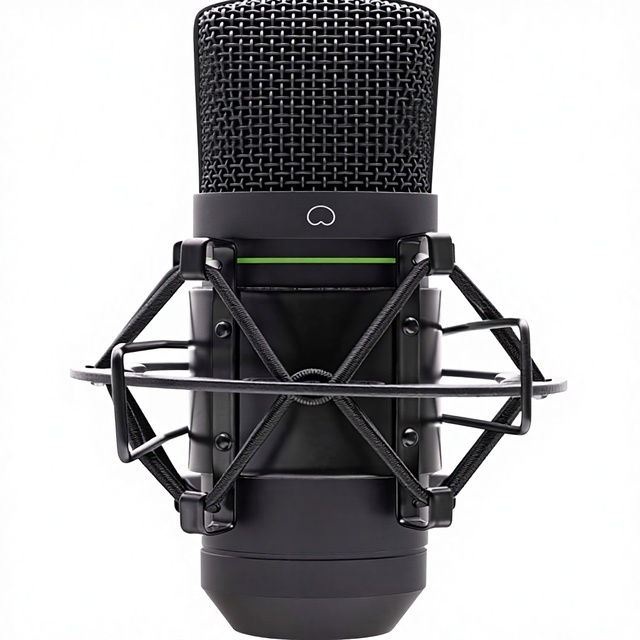Runningman Mackie EM-91C-Series Large-Diaphragm Condenser Microphone for Studio-Based Vocals and Instruments