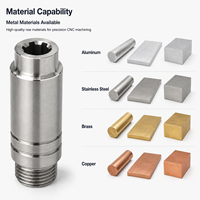 Goupille de positionnement usinée CNC sur mesure en aluminium ou en acier inoxydable, fabriquée selon les dessins du client