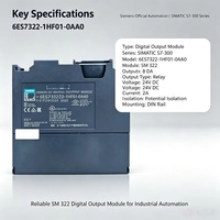 6ES7322-1HF01-0AA0, 6ES7 322-1HF01-0AA0, pour module de sortie relais Siemens PLC SIMATIC S7-300 SM322, 8DA isolé 24VDC/230VAC 2A