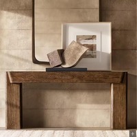 Meubles de salon de style américain, meubles pour la maison, table console en bois de chêne de haute qualité