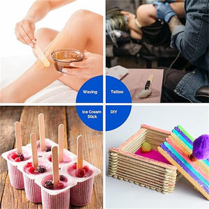 لسان خشبي صديق البيئة ، جودة عالية ، معقم طبيًا للاستخدام مرة واحدة - Product Image 5